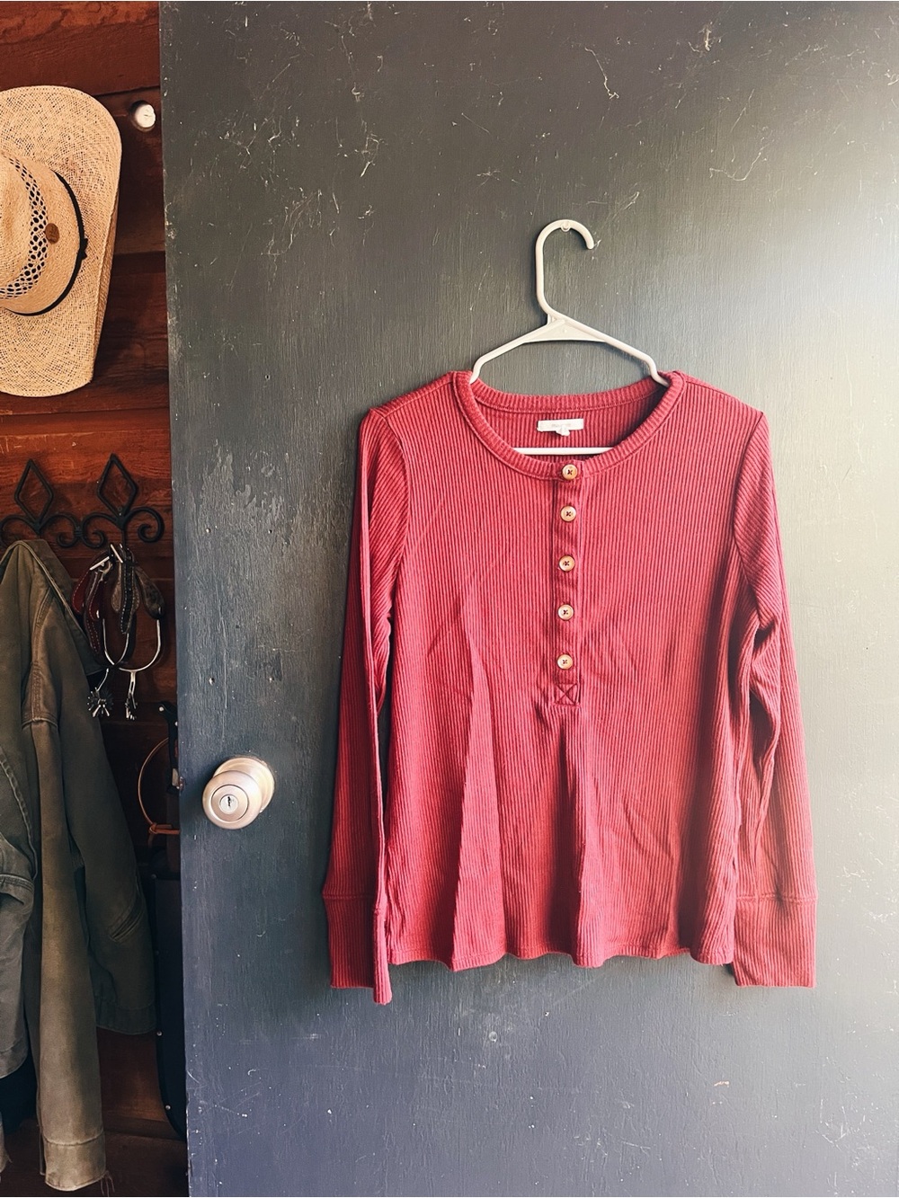Burgundy Maurice’s Long Sleeve